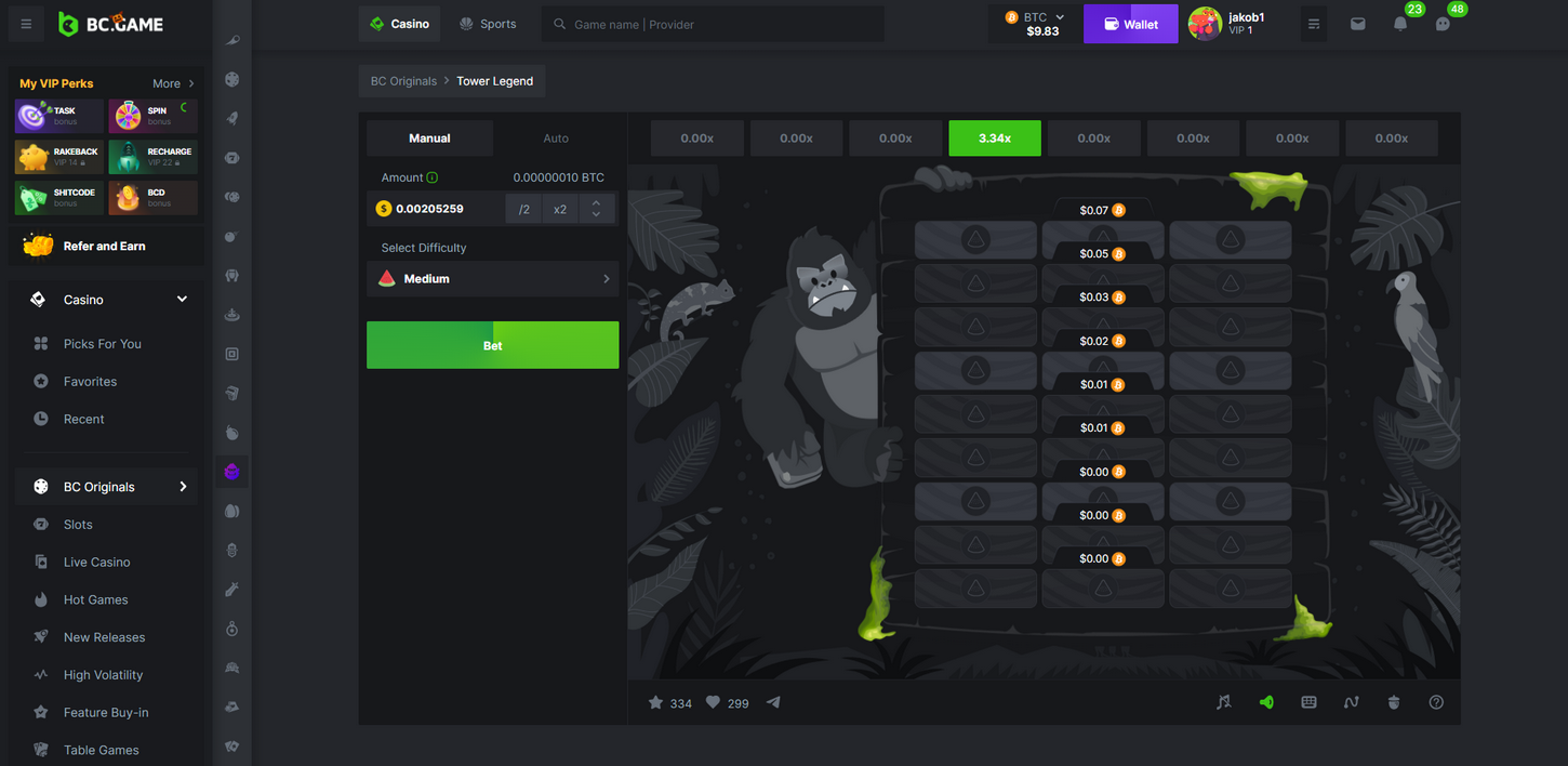 Bitcasino Evaluation